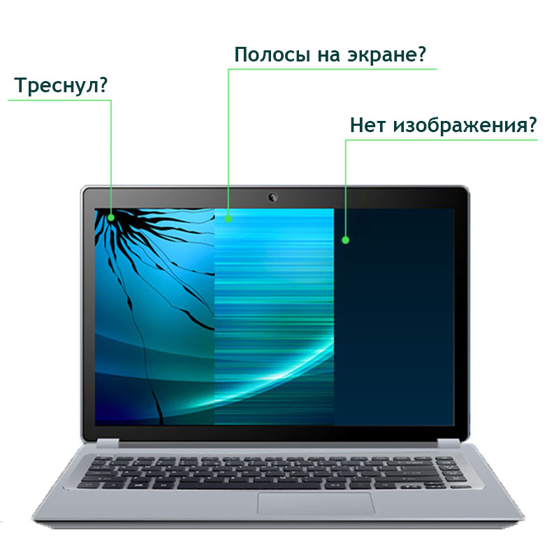 Замена экрана в ноутбуке
